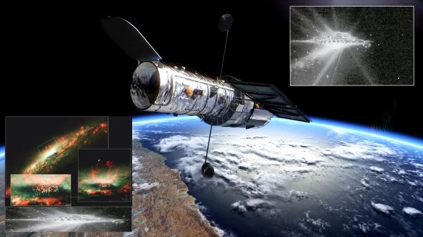 Kính viễn vọng không gian Hubble là một kính viễn vọng không gian đang hoạt động của NASA. Hubble không phải là kính viễn vọng không gian đầu tiên trên thế giới nhưng nó là kính viễn vọng lớn và mạnh nhất từng được phóng cho tới hiện tại. Nó đã chụp được thế giới thiên quốc vào năm 1993.