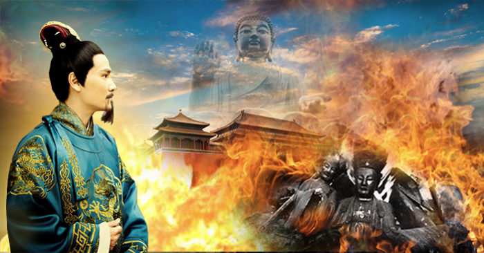 Vua Tống Huy Tông tôn sùng Đạo giáo và tìm mọi cách để bức hại Phật Pháp