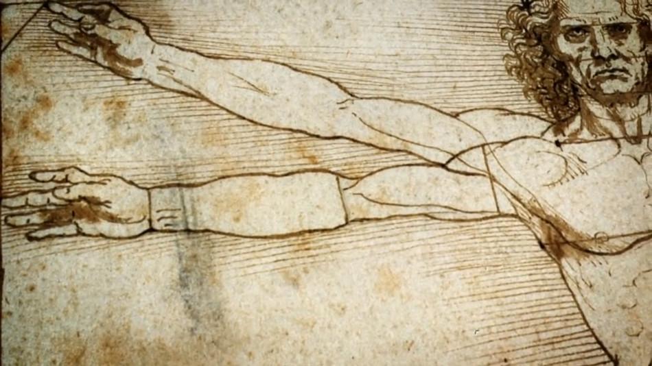Các nghệ sĩ vĩ đại như Leonardo Da Vinci đã tuân theo tỷ lệ này trong việc sáng tác các tác phẩm của họ (ảnh chụp màn hình / YouTube).