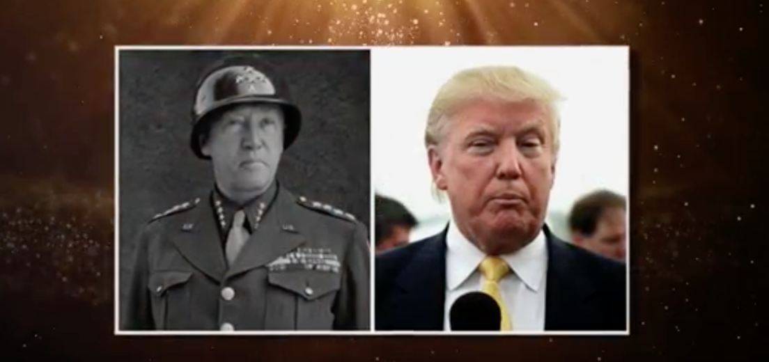 Bí ẩn luân hồi 2: Cựu tổng thống Mỹ Donal Trump và tướng Patton