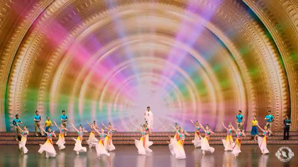 Một cảnh tượng trong buổi biểu diễn Shen Yun