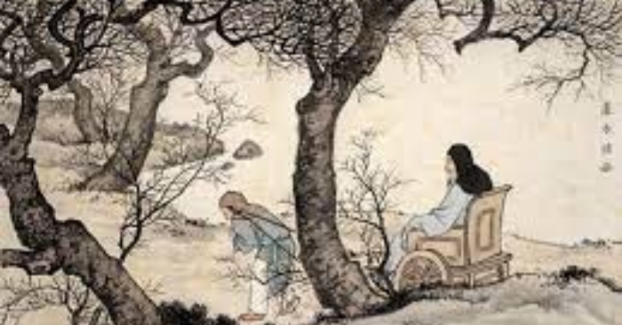 Người cha mù và đứa con có lòng hiếu thuận