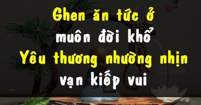 Tâm đố kỵ là tự hại chính mình