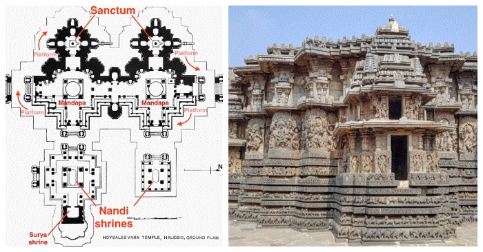 Khám phá ngôi đền đá xanh Hoysaleswara 900 tuổi ở miền Nam Ấn Độ