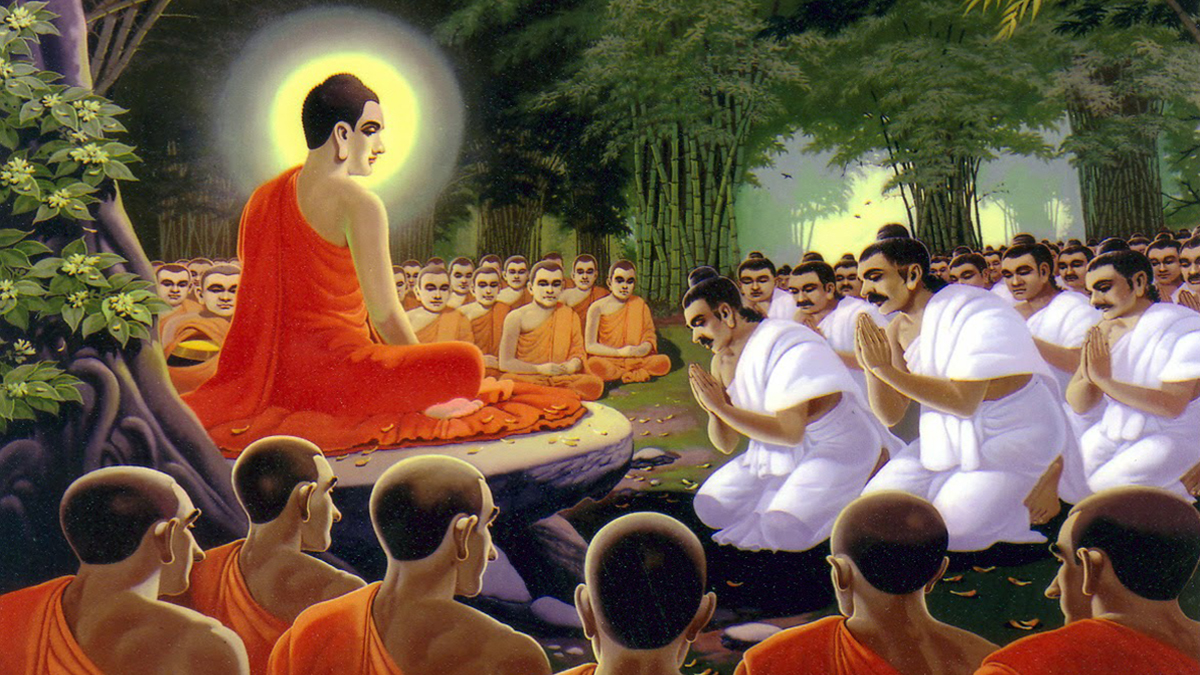 Phật Thích Ca và trưởng gánh hát đối thoại về âm nhạc