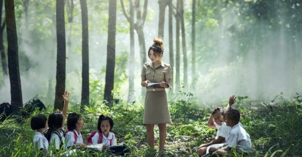 Trái tim thiện lương của cô giáo