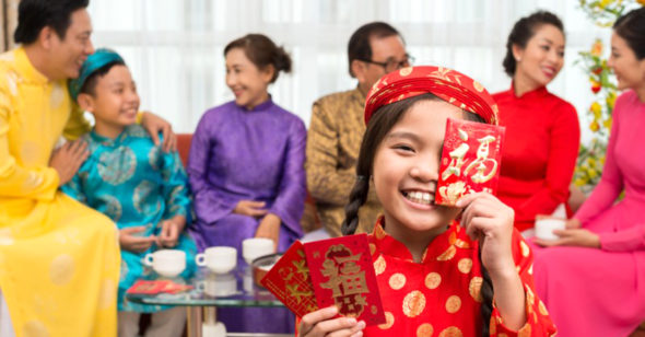 phong tục lì xì