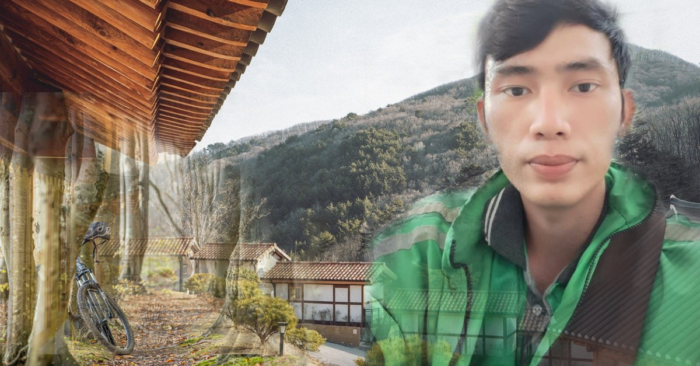 Sẵn sàng từ bỏ cuộc sống gia đình, chốn đô thị phồn hoa, chàng trai trẻ tên Nguyên đạp xe vượt 273 km tìm đến núi Thất Sơn tu hành.
