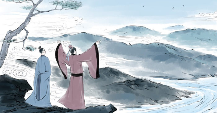 Người quân tử thản đãng, kẻ tiểu nhân âu sầu