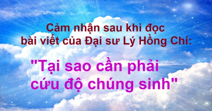 Trong tâm chúng ta đều có Thần tính, đều đến thế gian để tôi luyện