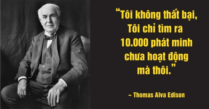Thomas Edison: "Tai nạn này đã mang đến cho chúng ta một giá trị vĩ đại"