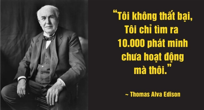 Thomas Edison: "Tai nạn này đã mang đến cho chúng ta một giá trị vĩ đại"