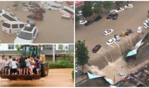 Thảm hoạ lũ lụt ở Trịnh Châu vào tháng 7/2021